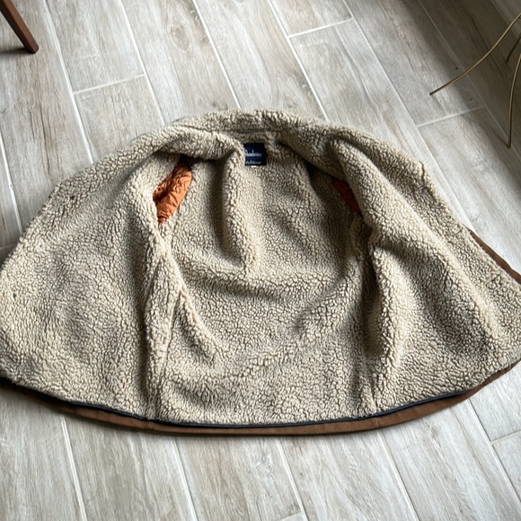 Super rare vintage Shanhouse sports outerwear suede and Sherpa coat - Picture 6 of 7